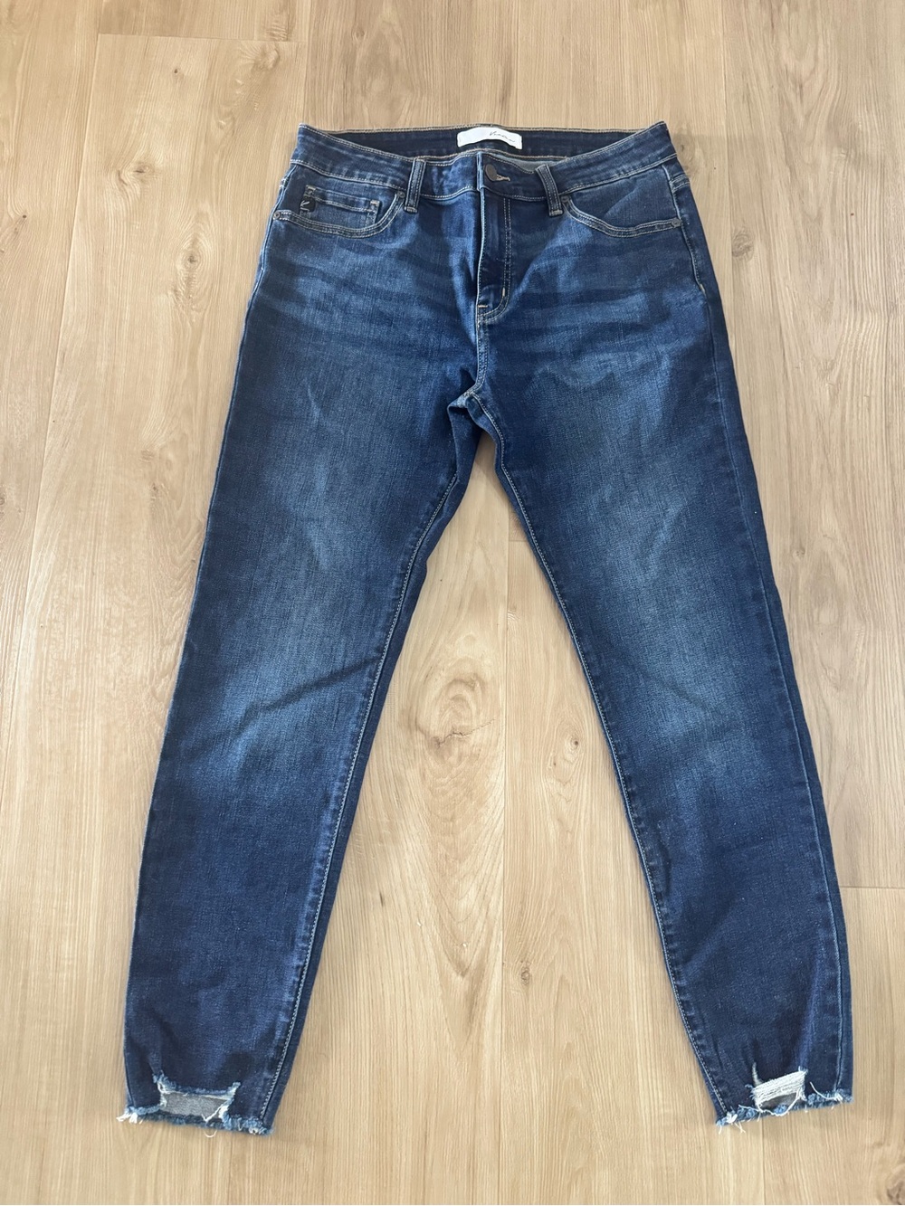 Kancan Women’s Dark Blue Denim Jeans